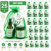 Hair Growth Secrets Party Favor Kits – Set of 25 Moringa Pomade, Hair Oil & Scalp Massager Gifts
