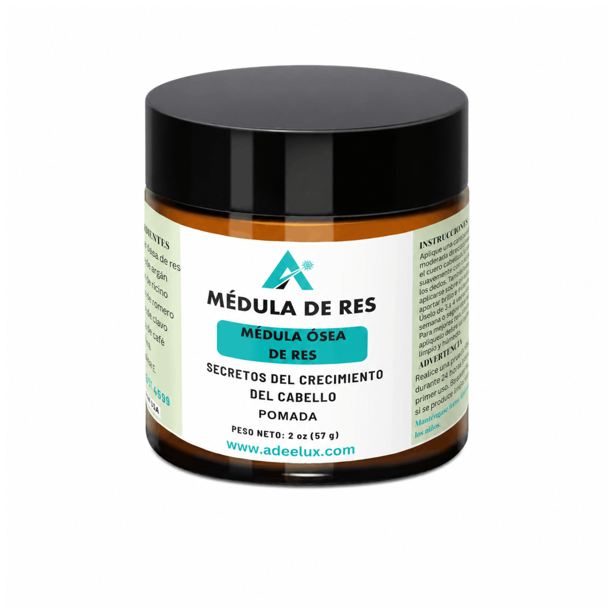Pomada para el Crecimiento Capilar Moelle De Boeuf – Tuétano de Res