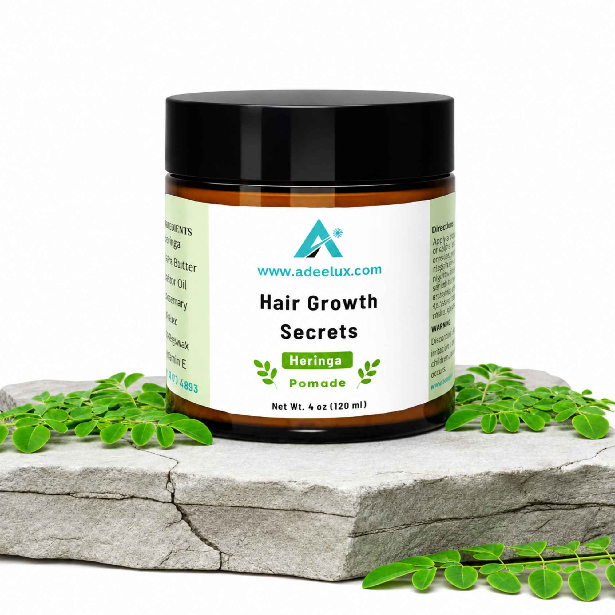 Moringa Pomade – Hair Growth Secrets 4oz